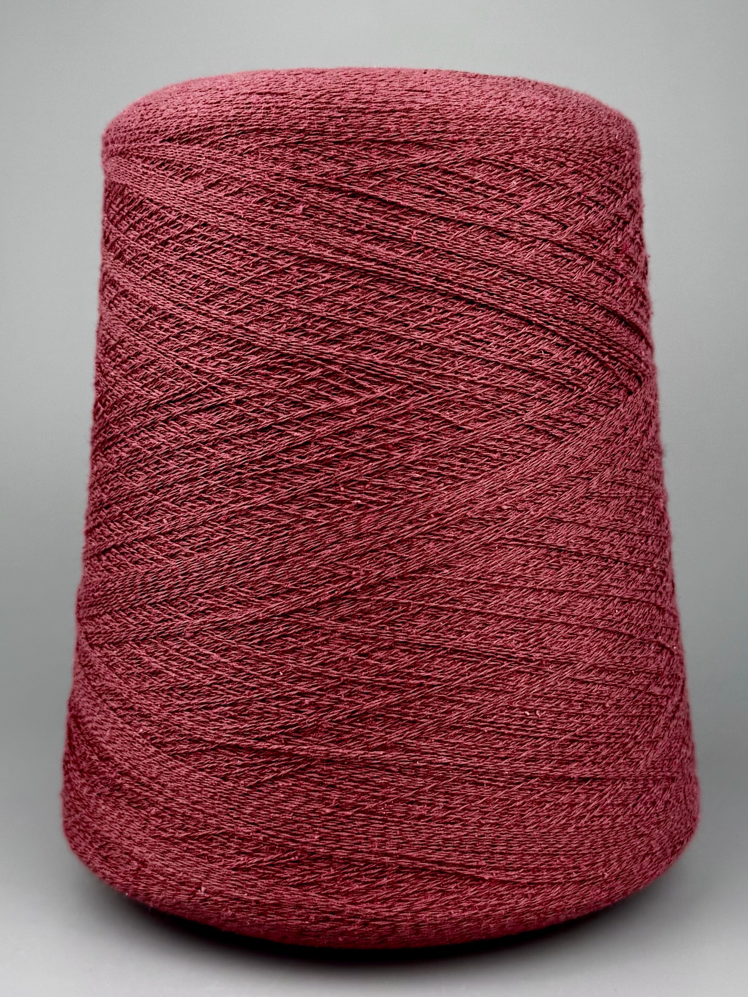 Toscano S.r.L. Art. Spezz 852 Nm 2/34 – Garn aus Seide, Baumwolle und Viskose col. 3107 Bordeaux foto 2